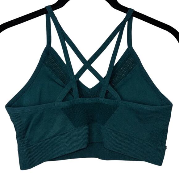 NWT Ryka Strappy Sports Bra-Size Women's Size Large Deep Green - Picture 2 of 13